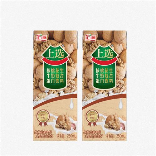 汇源核桃花生牛奶250ml10盒
