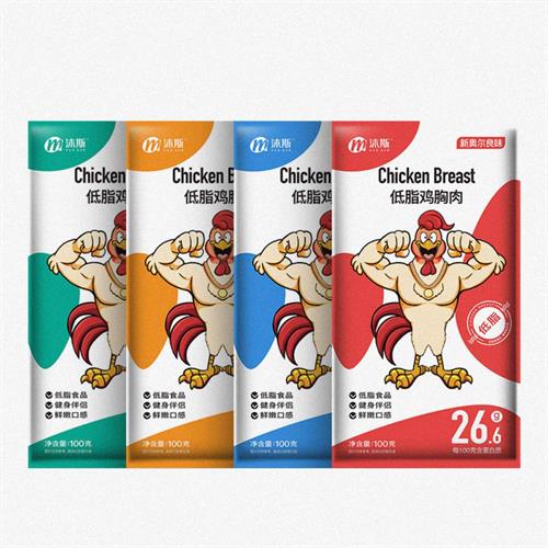 沐斯健身代餐即食鸡胸肉100g7袋
