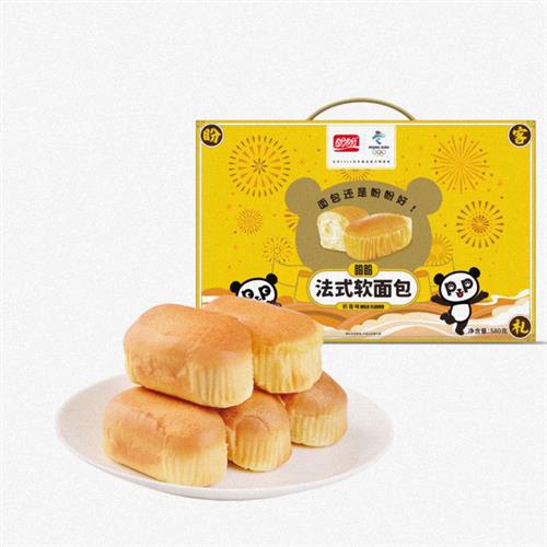 盼盼软面包礼盒580g