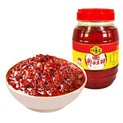 川老汇  红油郫县豆瓣酱  1.1kg11.8元（需用券）