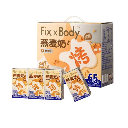 旺旺FixXBody  植物蛋白燕麦奶 125ml*12盒 27元