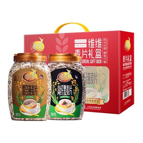 维维燕麦麦片中老年营养过年礼盒770g