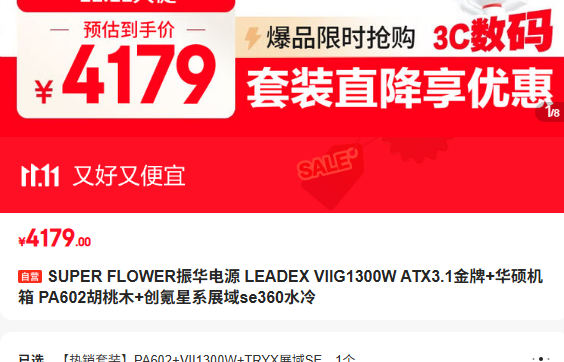 LEADEX VIIG1300W ATX3.1 ˶PA602 ϵse360Ż֤