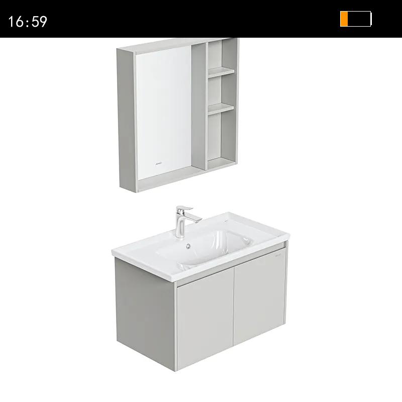 ������JOMOO��ԡ�ҹ���ϼ�Լϴ��̨������ϴ��������ϴ�����մ�һ����A2731 ǳ��ɫ-����ͷ82.5cm�Ż�֤��